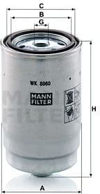 Fuel Filter WK8060Z