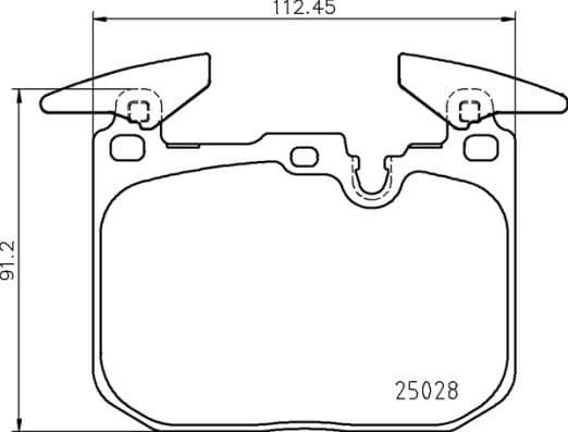 Brake Pad Set, disc brake PRIME LINE P06098