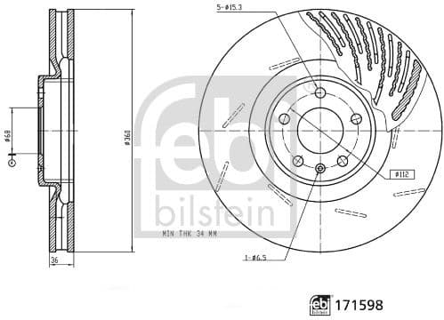 Brake Disc 171598