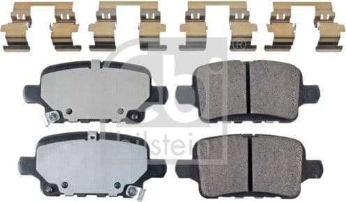 Brake Pad Set, disc brake 116249