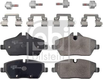 Brake Pad Set, disc brake 116235