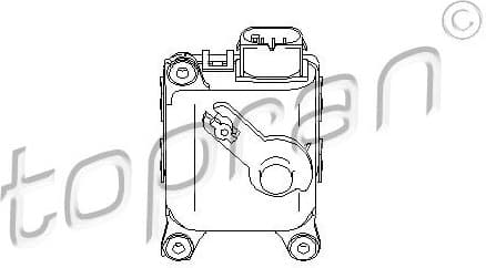 Actuator, blending flap 111 093