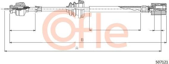 Speedometer Cable S07121