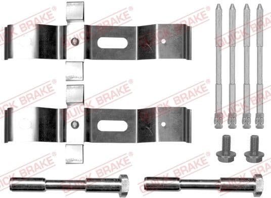 Accessory Kit, disc brake pad 109-0072