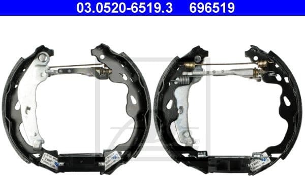 Brake Shoe Set Original ATE TopKit 03.0520-6519.3