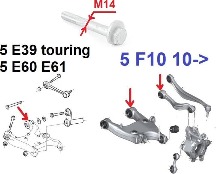 Bolt eccentric 07146888627