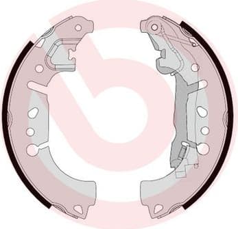 Brake Shoe Set ESSENTIAL LINE S23580