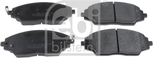 Brake Pad Set, disc brake 116310