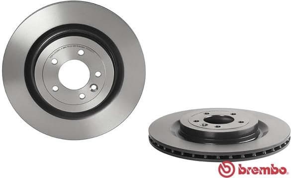 Brake disc, 1pcs REAR, Top Quality 09.B504.11 - image 2