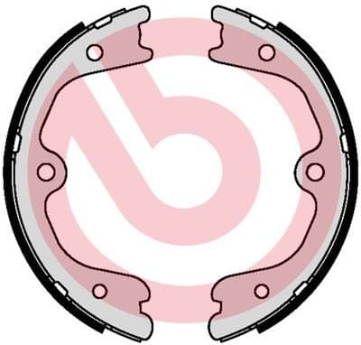 Brake Shoe Set, parking brake ESSENTIAL LINE S56552