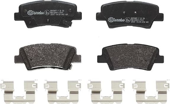 Brake Pad Set, disc brake PRIME LINE P30106 - image 2