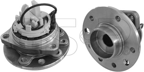 Bearing wheel 9333097