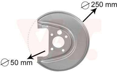 Brake protection plate 5888374