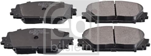 Brake Pad Set, disc brake 116292