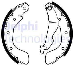 Brake Shoe Set LS1969