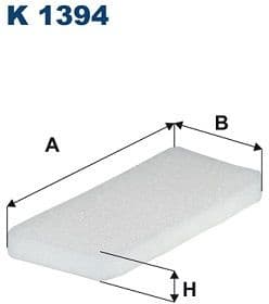 Filter, cabin air K1394