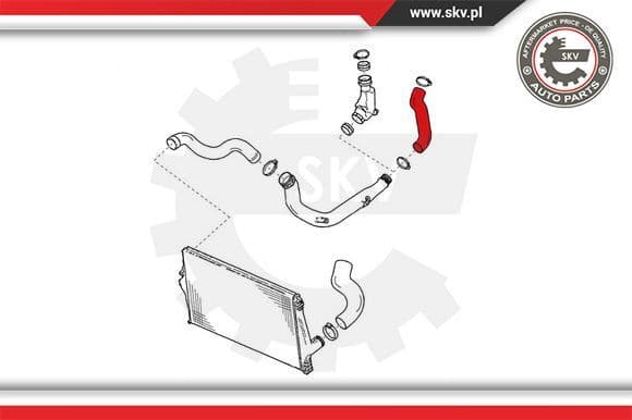 Charge Air Hose 24SKV803 - image 4