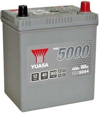 Starter Battery YBX5000 Silver High Performance SMF Batteries YBX5054