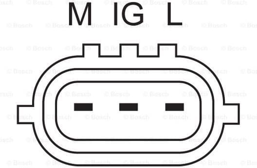 Alternator 0986049211 - image 2