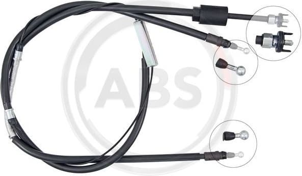 Cable Pull, parking brake K19966