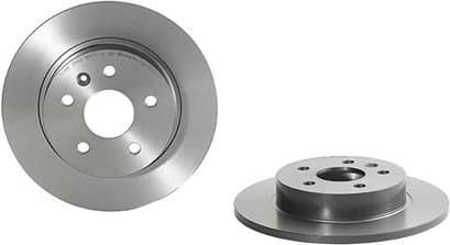 Brake discs kit rear, (2pcs), Top Quality 08.D225.11 - image 2