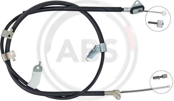 Cable Pull, parking brake K16073