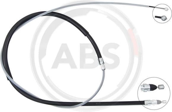 Cable Pull, parking brake K17584