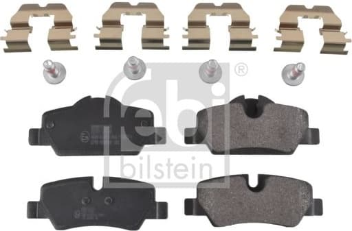 Brake Pad Set, disc brake 116290