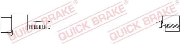 Brake pad wear indicator WS0439A