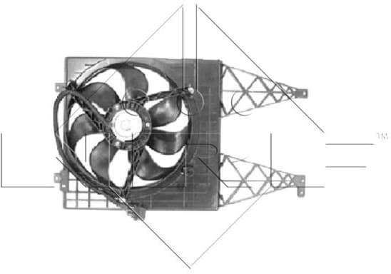 Fan, engine cooling 47056