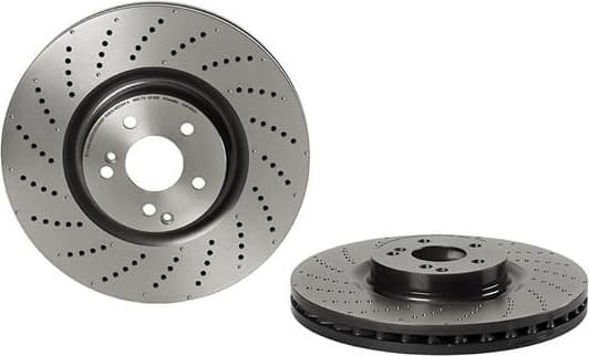 Brake Disc PRIME LINE - UV Coated 09.B769.51