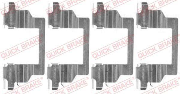 Accessory Kit, disc brake pad 109-1778