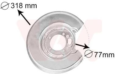 Splash Guard, brake disc 5994373