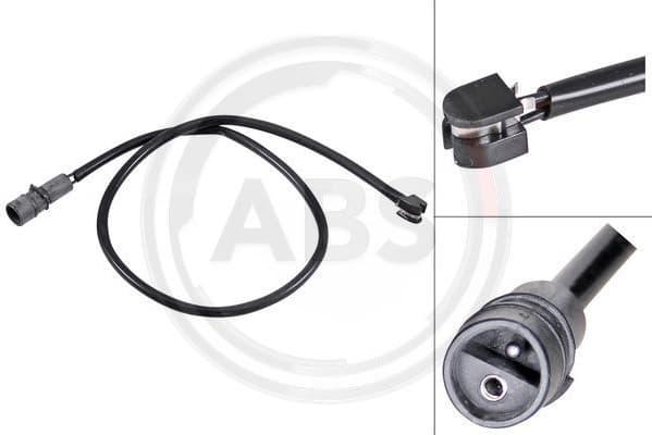 Warning Contact, brake pad wear 39538