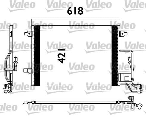 Condenser, air conditioning 817679