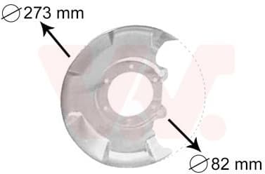 Splash Guard, brake disc 5810371