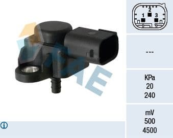 Sensor, boost pressure 15180