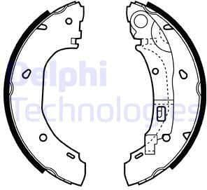 Brake Shoe Set LS1925
