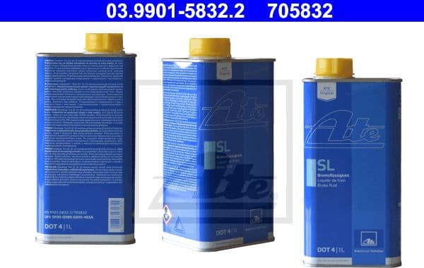 Brake Fluid SL DOT 4 03.9901-5832.2
