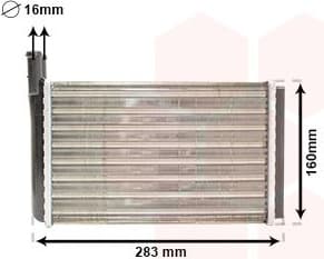 Heat Exchanger, interior heating 58006061