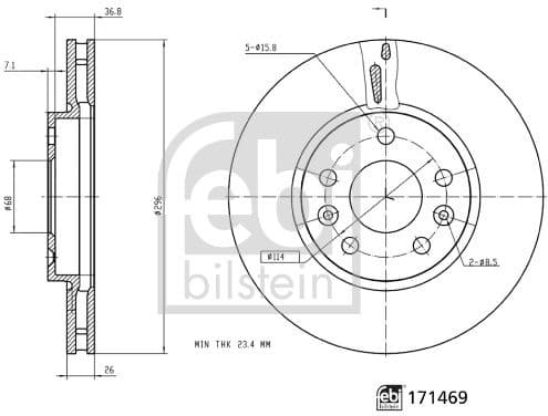Brake Disc 171469