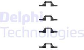 Accessory Kit, disc brake pad LX0260