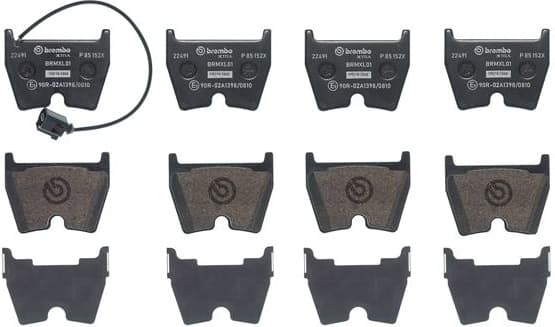 Brake Pad Set, disc brake XTRA LINE P85152X - image 2