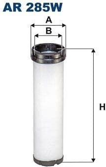 Secondary Air Filter AR285W