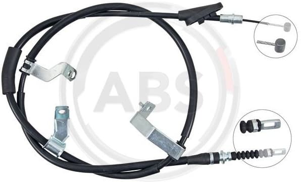 Cable Pull, parking brake K17889