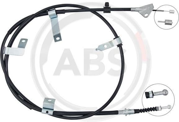 Cable Pull, parking brake K17818