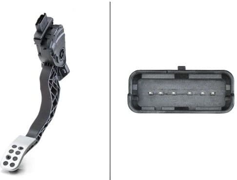 Sensor, accelerator pedal position 6PV 009 949-731