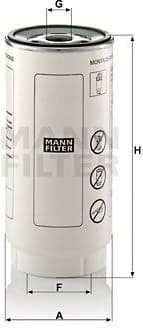 Fuel Filter PL420/7X