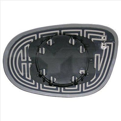 Mirror Glass, exterior mirror 309-0098-1