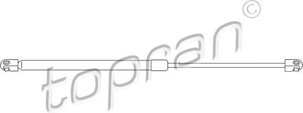 Gas Spring, boot/cargo area 301 032